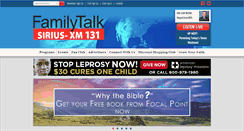 Desktop Screenshot of familytalktoday.com